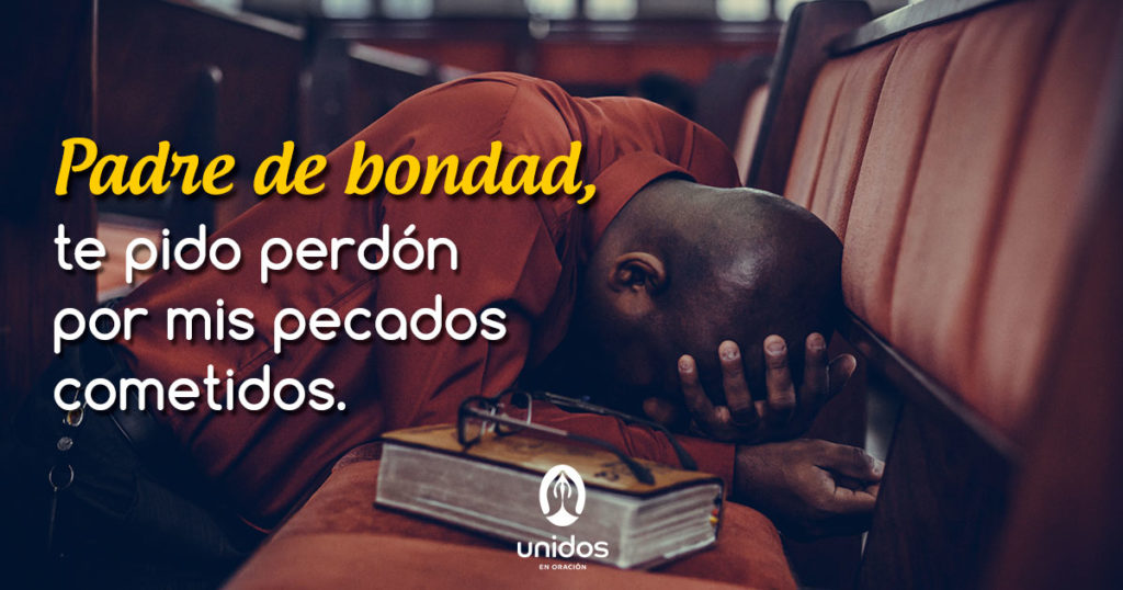 Oración para pedir perdón a Dios por mis pecados