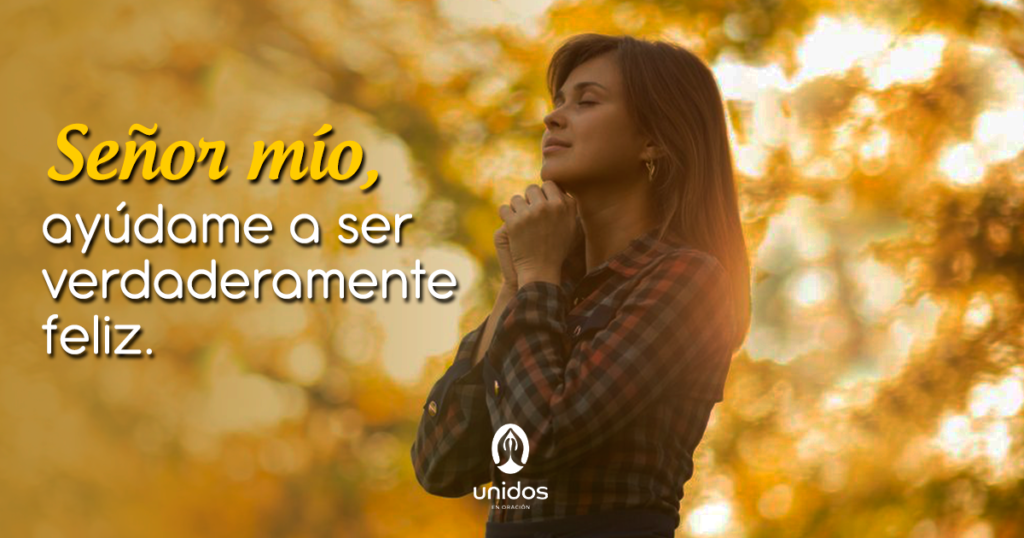Oración para ser feliz