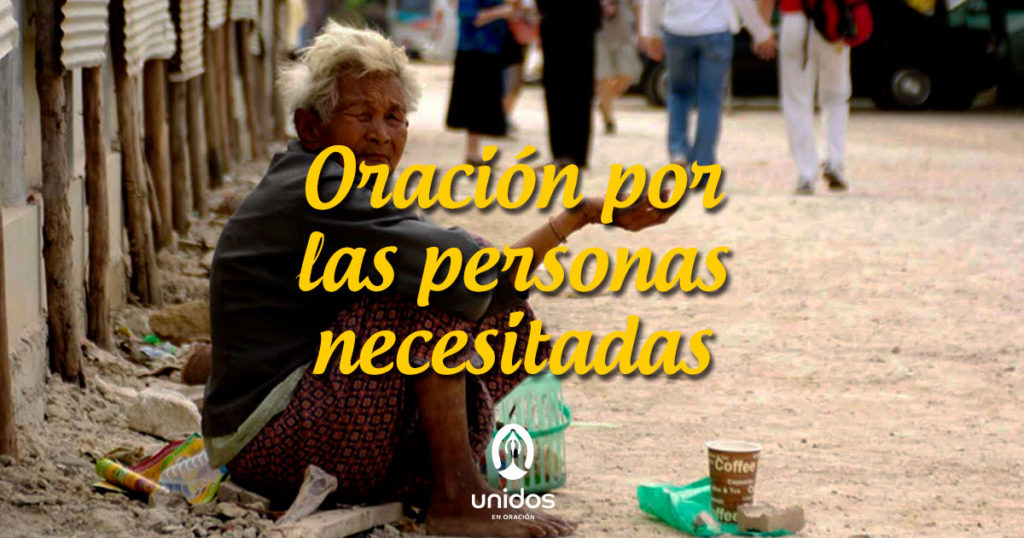 Oración por las personas necesitadas