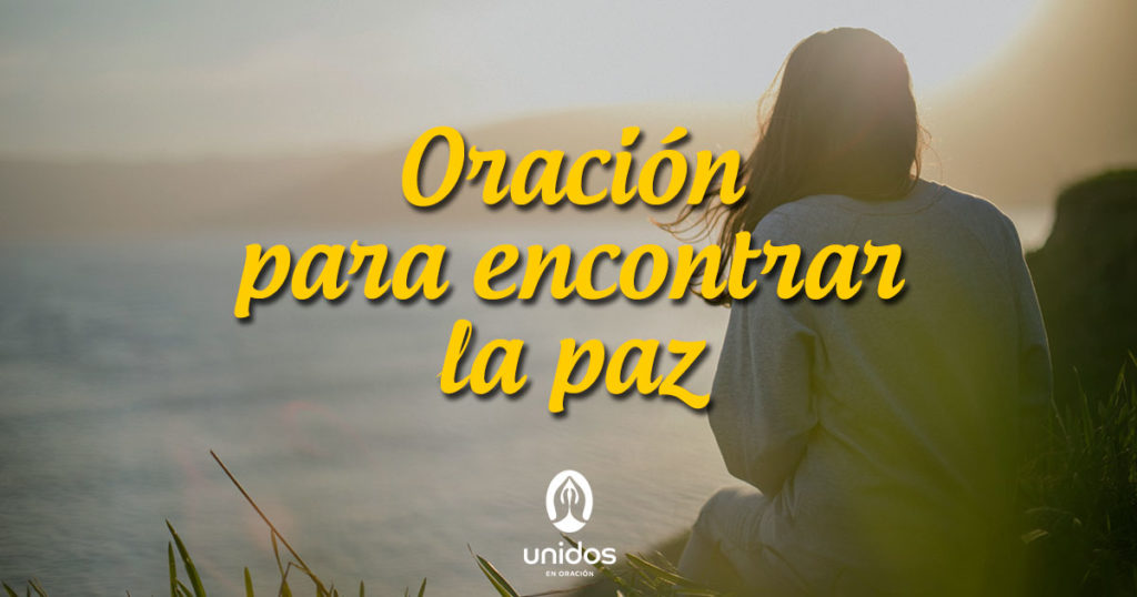 Oración para encontrar la paz - portada