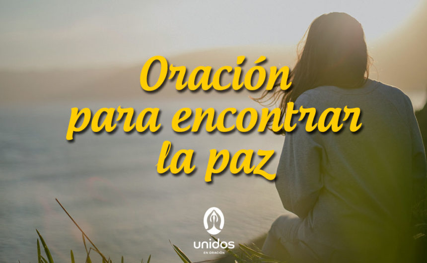 Oración para encontrar la paz - portada