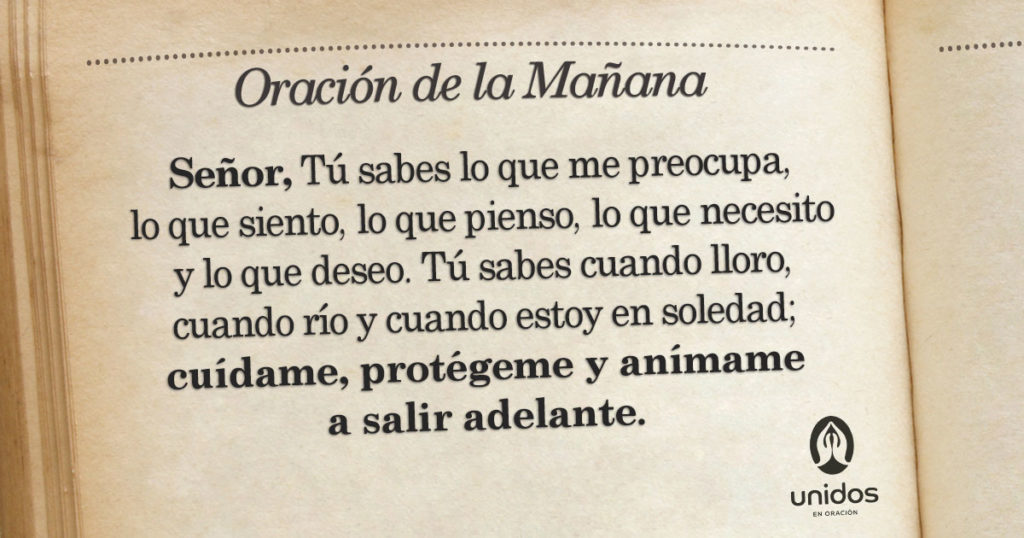Oración de la mañana 1