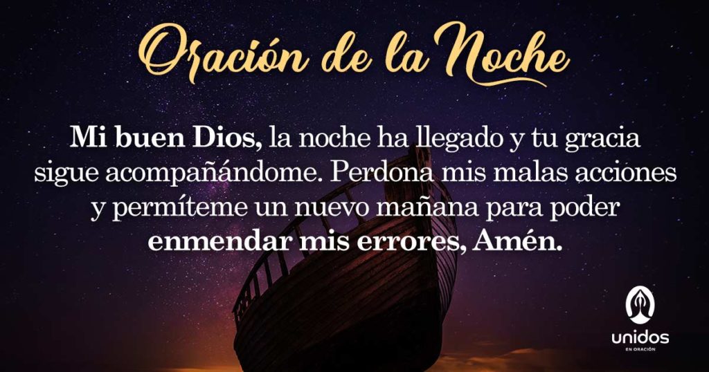 Oración de la noche para el 26 de Septiembre