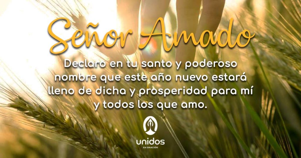 Oración de prosperidad para el año nuevo