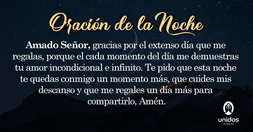 Oración de la noche para el 27 de Diciembre