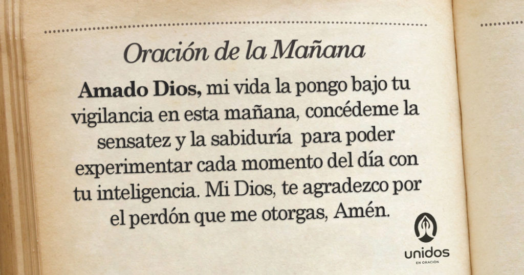 Oración de la mañana para el 10 de Febrero