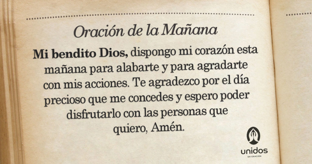 Oración de la mañana para el 17 de Febrero