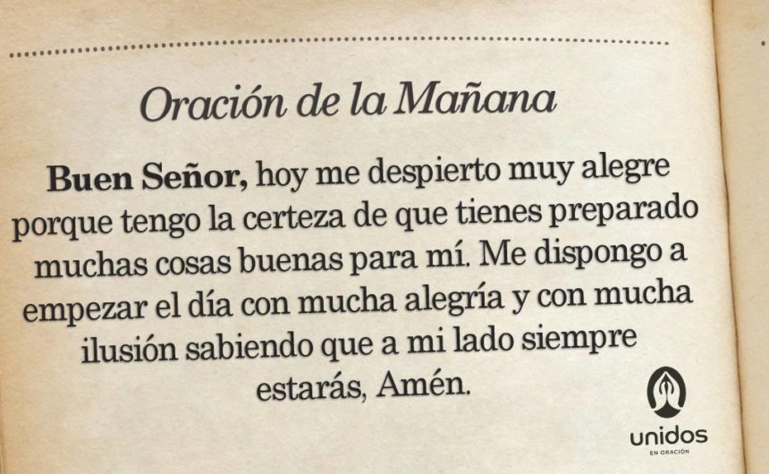 Oración de la mañana para el 18 de Febrero