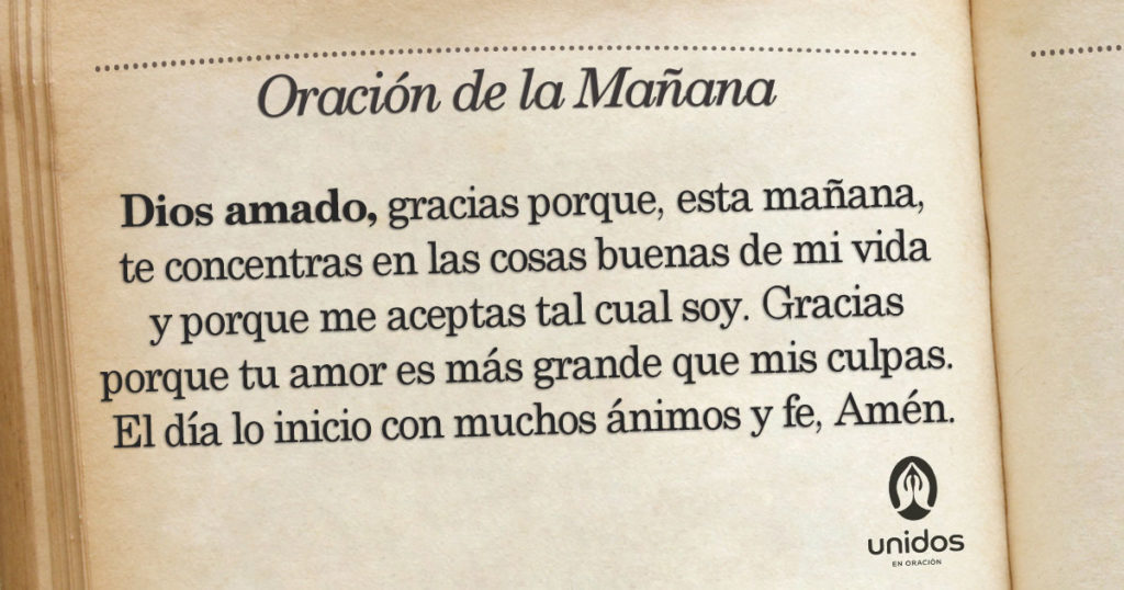 Oración de la mañana para el 19 de Enero