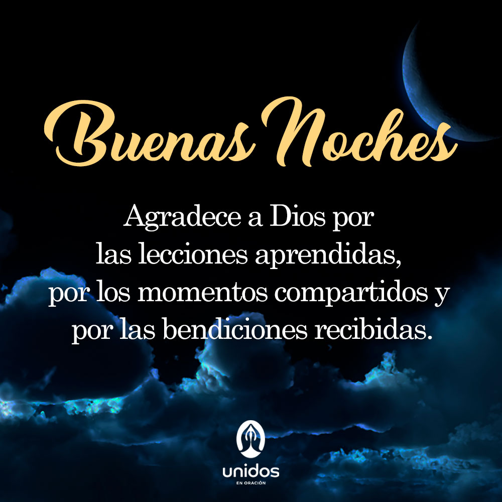 Oración de la noche para el 15 de Enero