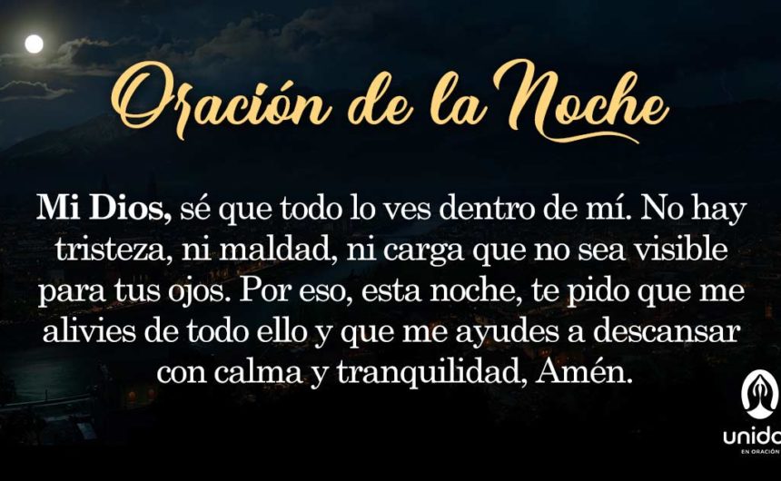 Oración de la noche para el 16 de Febrero