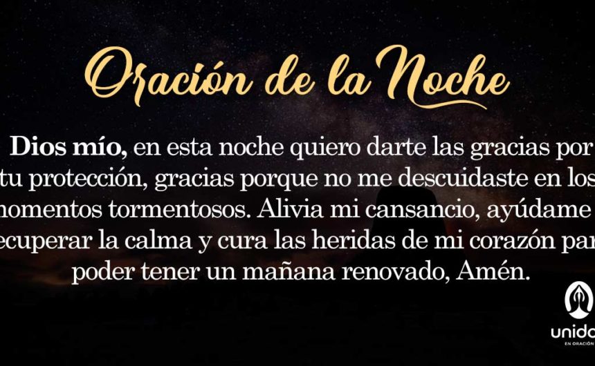 Oración de la noche para el 18 de Febrero