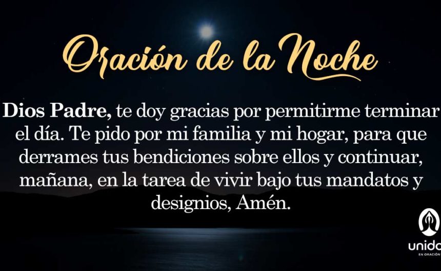 Oración de la noche para el 19 de Febrero