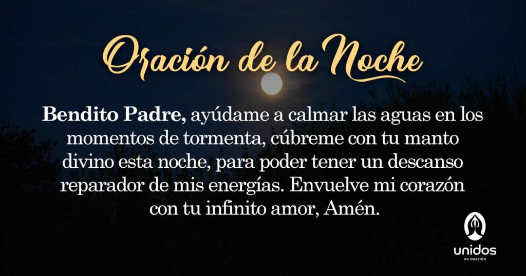 Oración de la noche para el 21 de Febrero