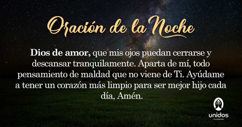 Oración de la noche para el 23 de Febrero