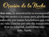 Oración de la noche para el 27 de Enero del 2025