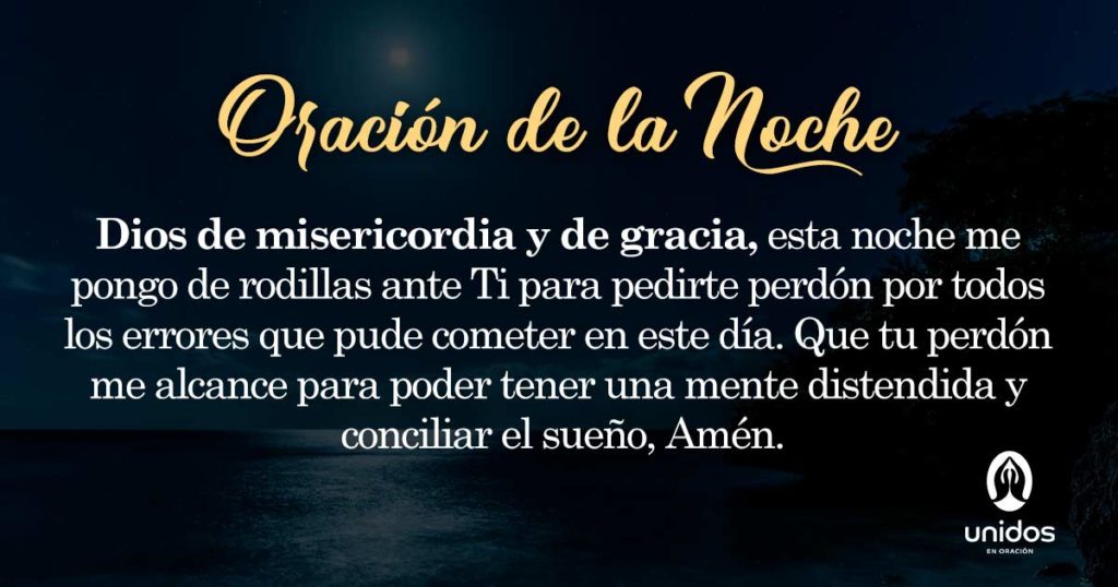 Oración de la noche para el 27 de Febrero