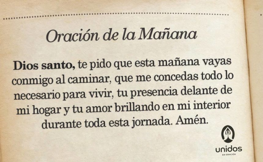 Oración de la mañana para el 2 de Marzo