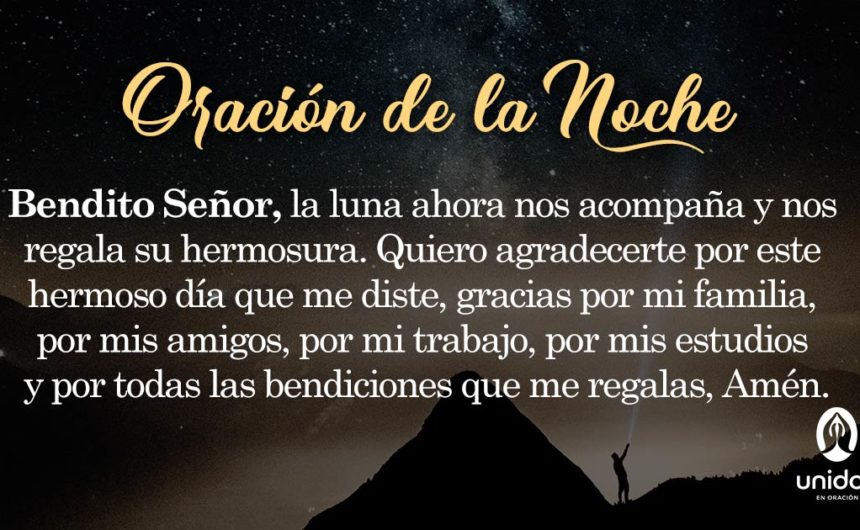 Oración de la noche para 9 de Abril