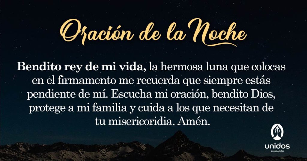 Oración de la noche para 11 de Abril
