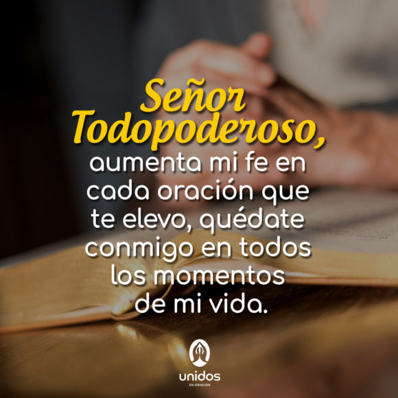 Oración para aumentar mi fe