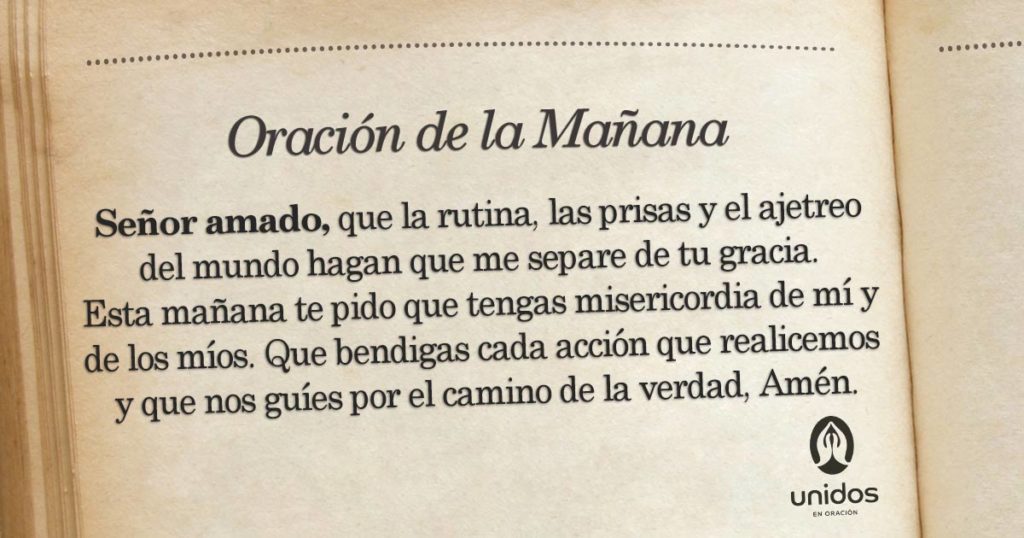 Oración de la mañana para el 23 de Junio