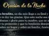 Oración de la noche para el 7 de Junio del 2025