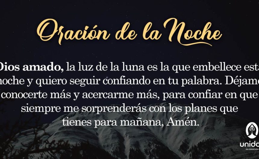 Oración de la noche para el 17 de Mayo