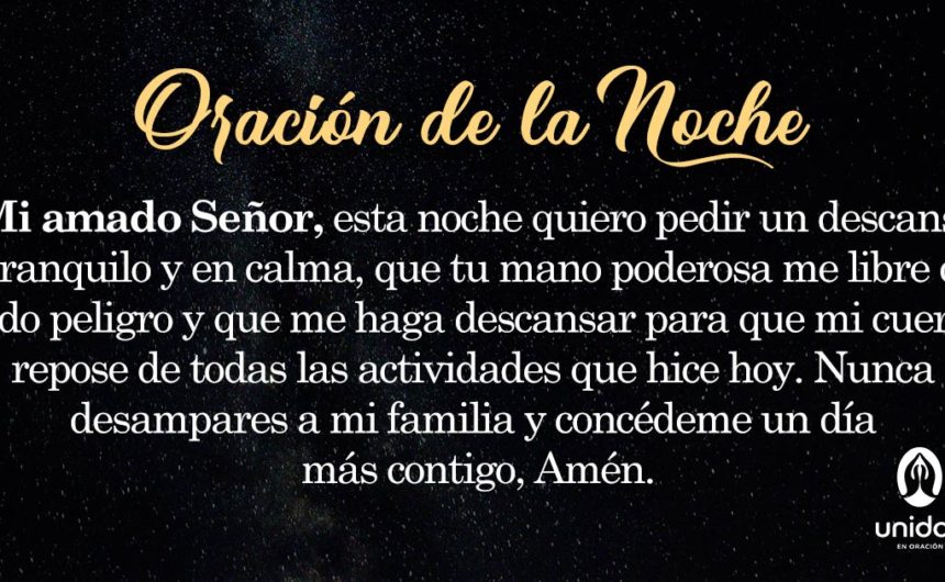 Oración de la noche para el 18 de Junio