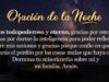Oración de la noche para el 21 de Abril del 2025