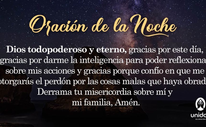 Oración de la noche para 21 de Abril