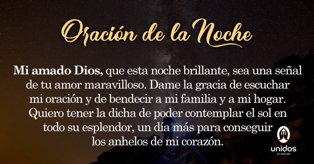 Oración de la noche para el 23 de Mayo