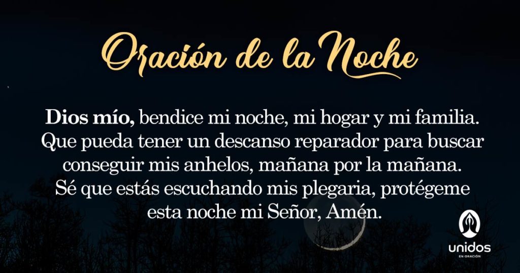 Oración de la noche para el 25 de Mayo