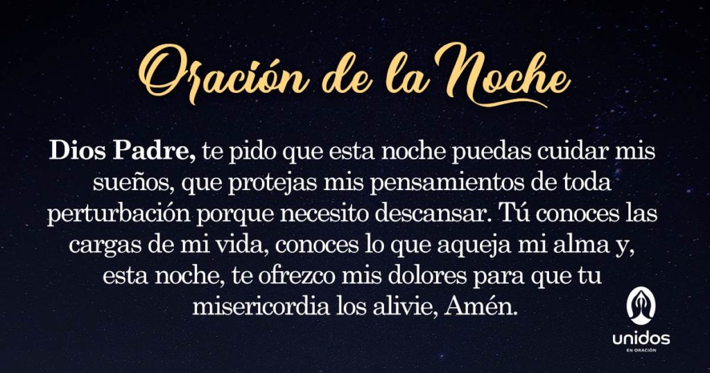 Oración de la noche para el 26 de Abril