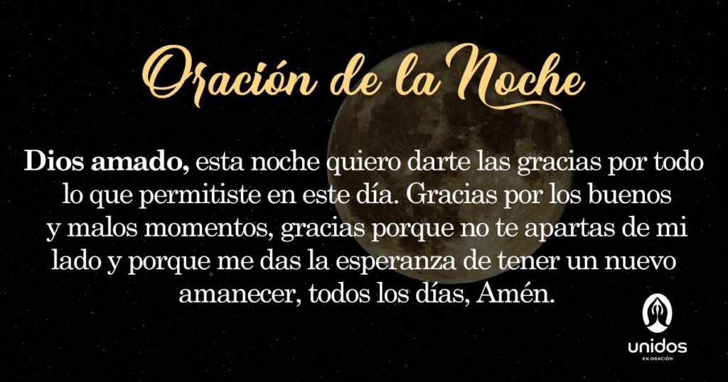 Oración de la noche para el 28 de Junio