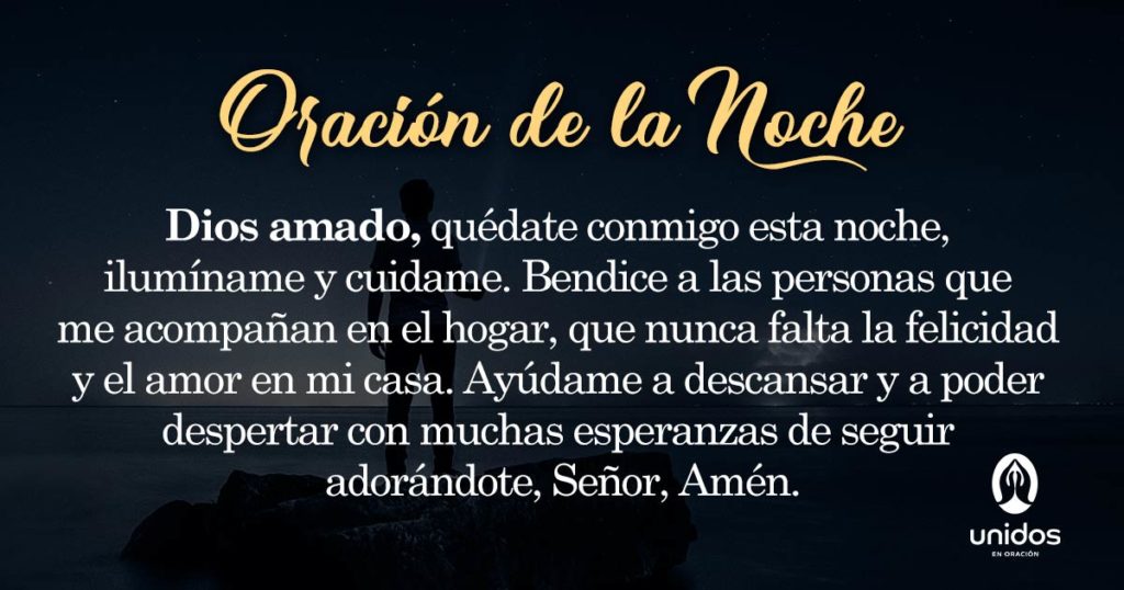 Oración de la noche para el 29 de Mayo