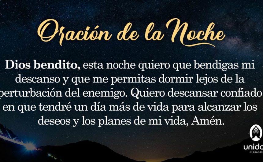 Oración de la noche para el 30 de Junio