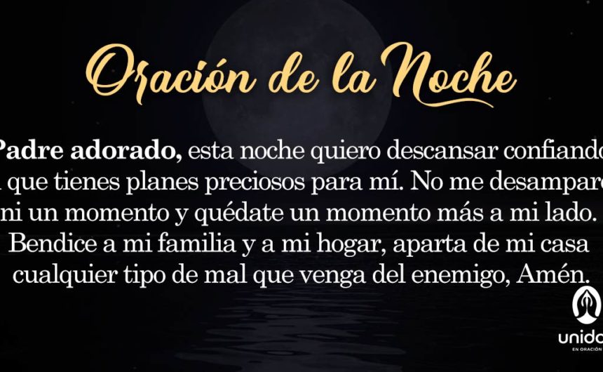 Oración de la noche para el 31 de Mayo