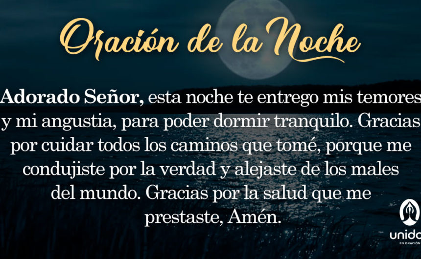 Oración de la noche para el 18 de Julio