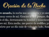 Oración de la noche para el 29 de Julio del 2025