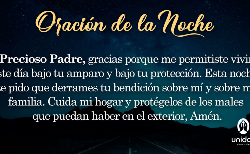 Oración de la noche para el 05 de Julio