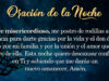 Oración de la noche para el 6 de Julio del 2025