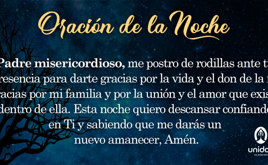 Oración de la noche para el 06 de Julio