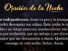 Oración de la noche para el 8 de Julio del 2025
