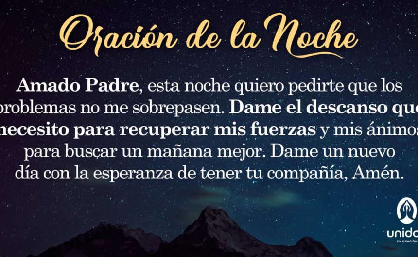 Oración de la noche para el 13 de Agosto