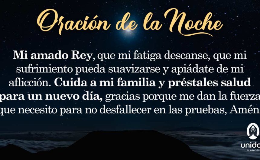 Oración de la noche para el 20 de Agosto