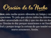 Oración de la noche para el 22 de Agosto del 2025