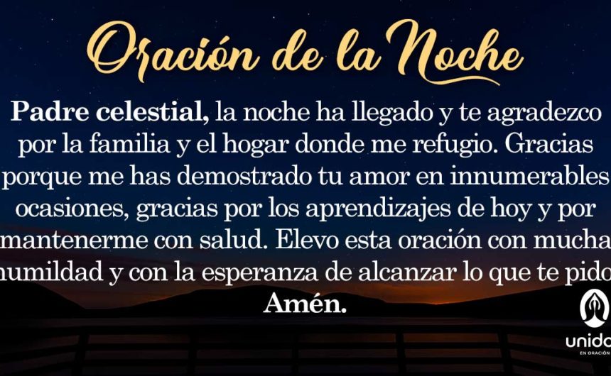 Oración de la noche para el 24 de Agosto