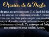 Oración de la noche para el 27 de Agosto del 2025