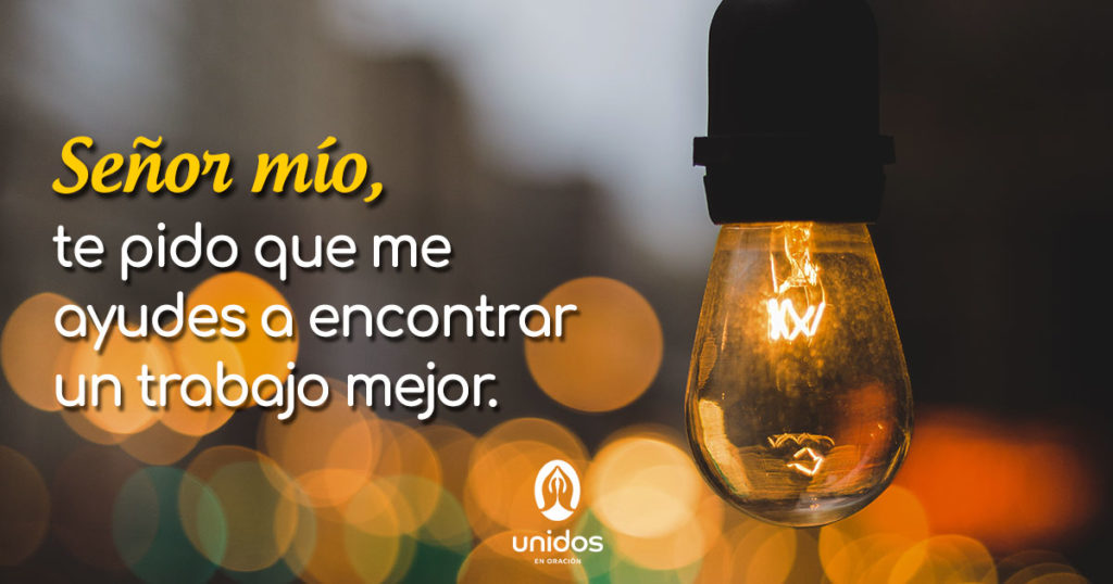 Oración para encontrar un trabajo mejor